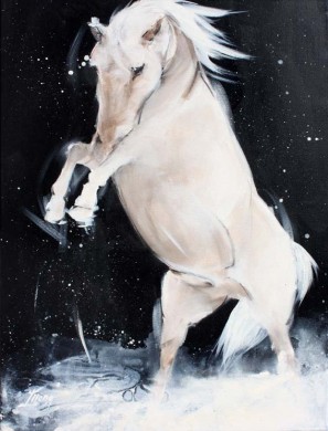 Art horses : horse riding painting