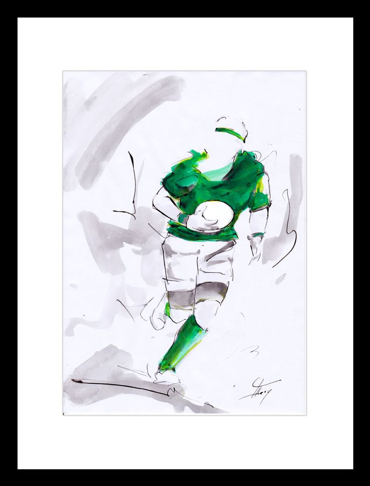 art_peinture_sport-lavis-encre_rugby_irlande