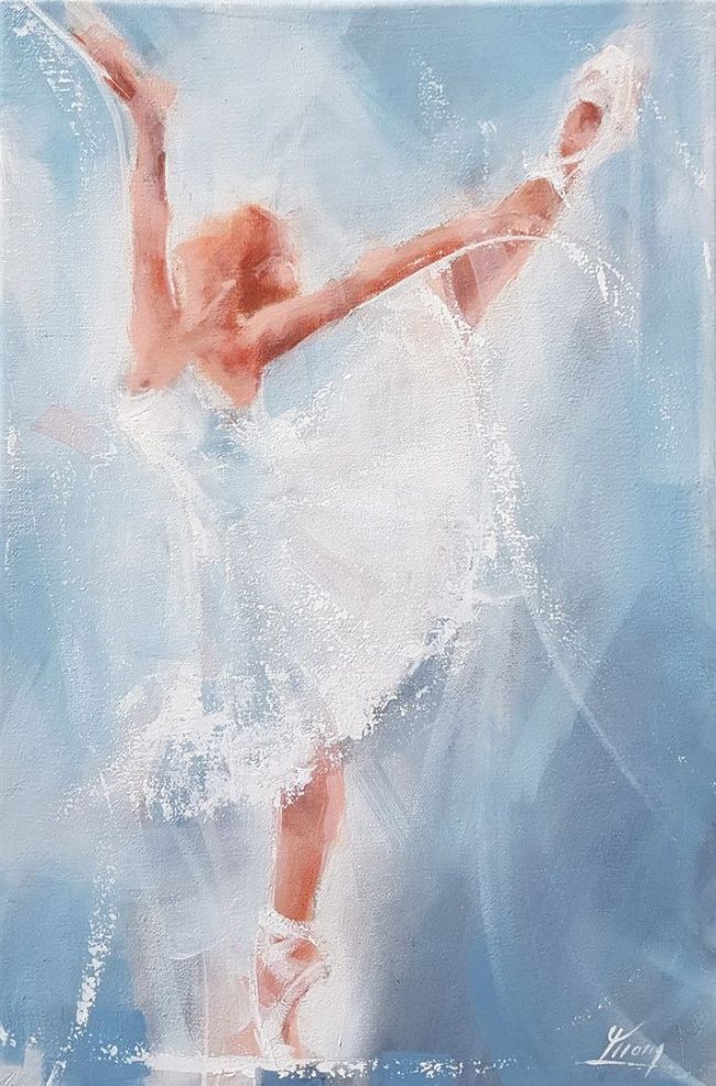 art painting picture dance ballet: the grace and elegance of a prima ballerina