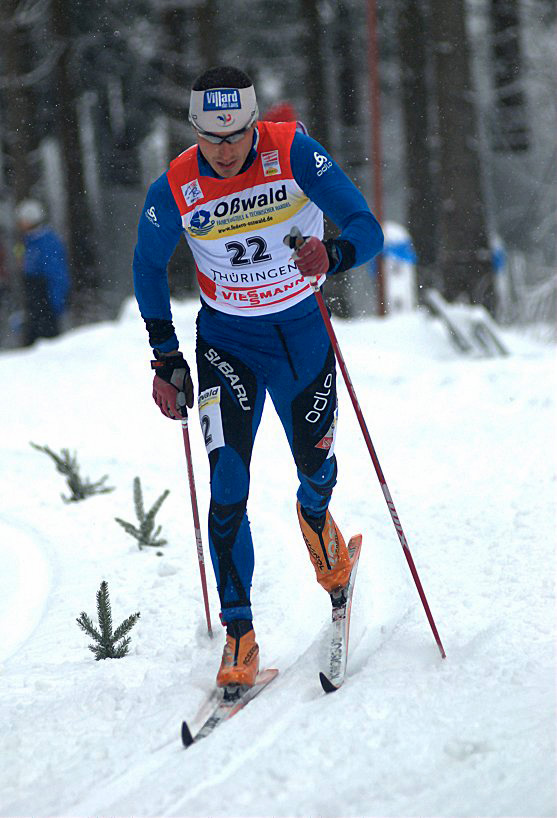 ski de fond - Robin Duvillard sur la piste