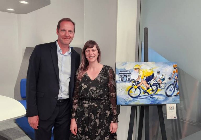 Tour de France : Exploration artistique du cyclisme avec le LCL et Christian Prudhomme