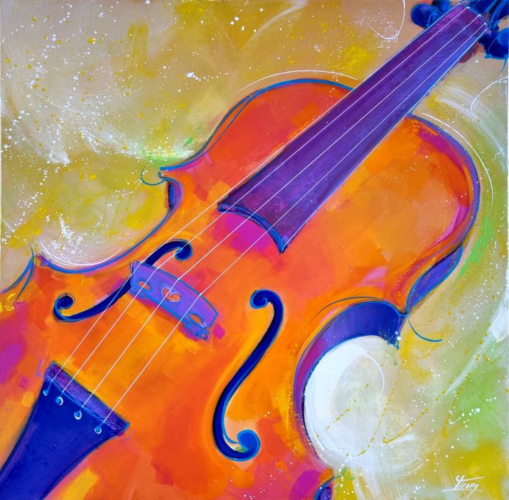 peinture | Instrument de musique | Inspiration classique - Violon