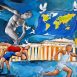 The ancient heritage of the Olympic Games in painting | Sports artwork by Lucie LLONG | Olympism, the idea of peace and universality in painting.
