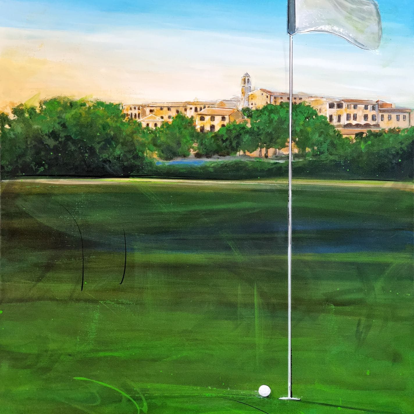 pour les passionnés de golf et de quiétude